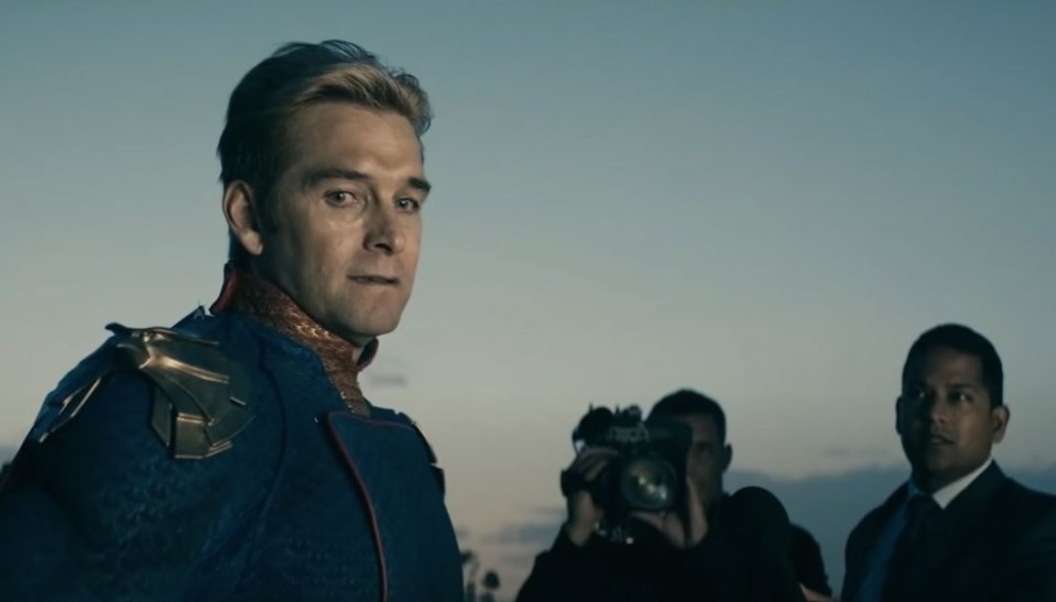 Starr plays evil superhero Homelander on Amazon Prime's The Boys