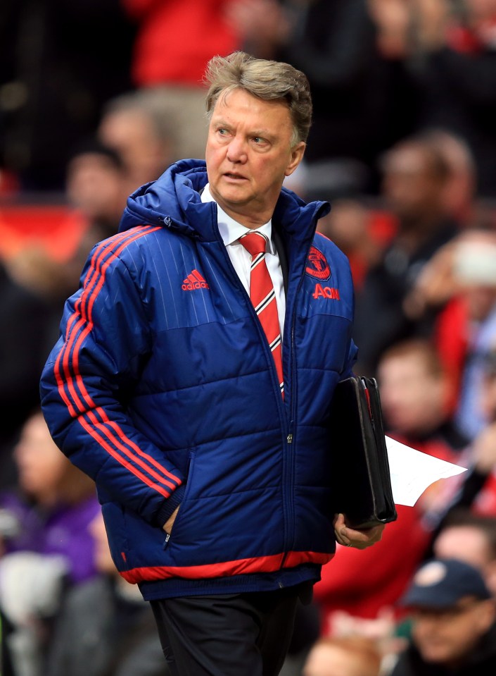 Manchester United manager Louis van Gaal failed to win over the fans at Old Trafford
