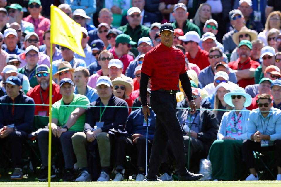 Tiger Woods completed 72 holes at this year's Masters on his competitive comeback from injury