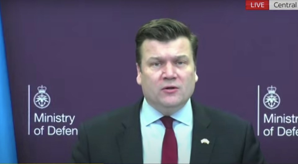 Armed forces minister James Heappey said 'all options are on the table'