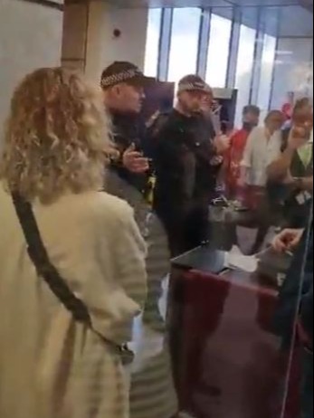 Cops told exhausted Tui passengers their flight was CANCELLED in a shocking video