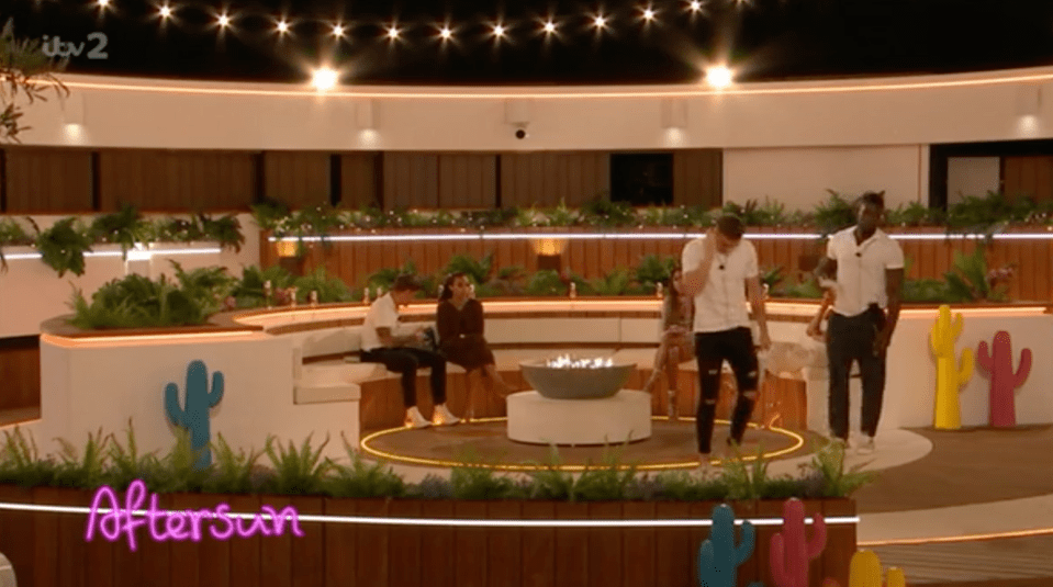 But Luca wouldn't back down and told Andrew he didn't 'care' about Tasha
