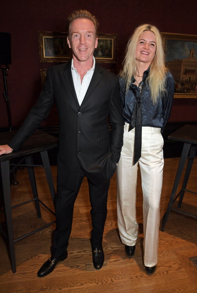 English actor Damian Lewis has been enjoying a romance with American punk princess Alison Mosshart