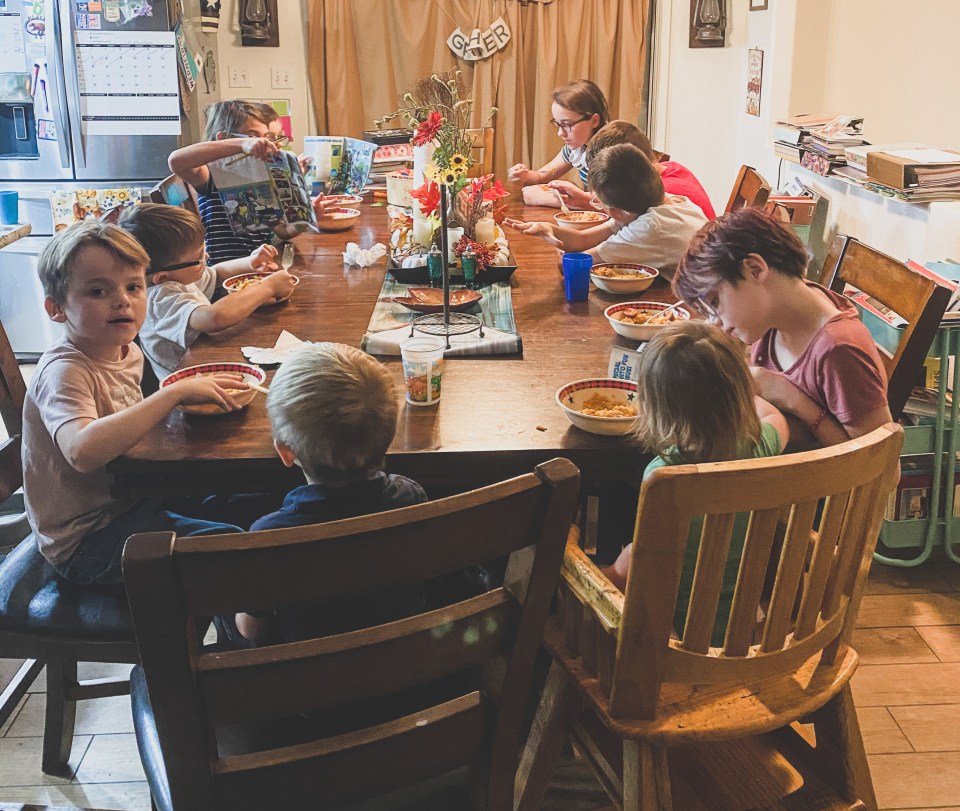 Every week the family spends £335.64 ($400) on food