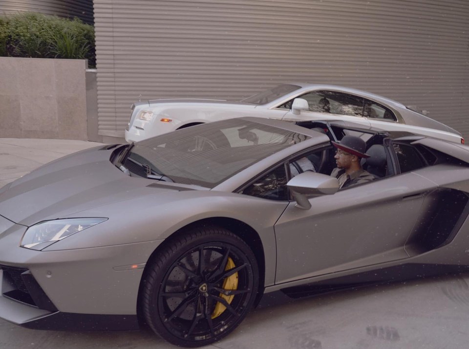 Memphis Depay loves high end motors