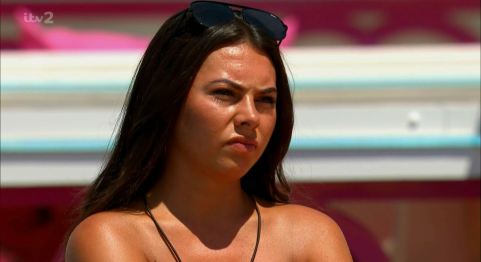 Paige looked upset by her parent's reaction