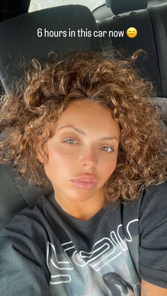 Jesy Nelson showed off her natural look