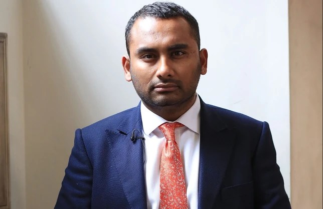 Amol Rajan questioned BBC boss Tim Davie