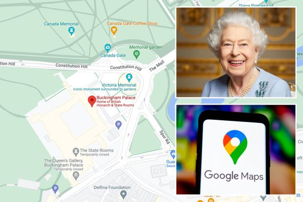 Google Maps has made a heartwrenching change following the Queen's death