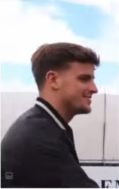 Luca Bish watched on
