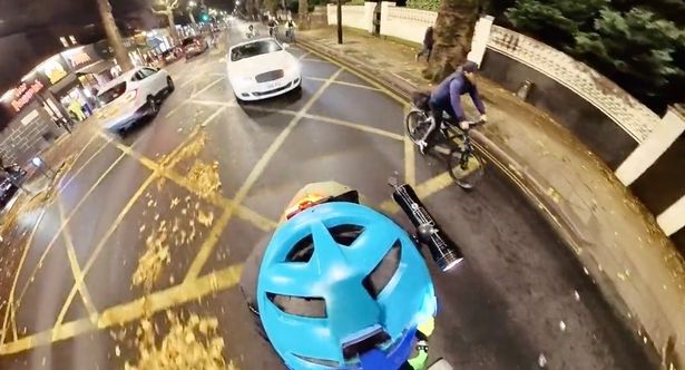 Jeremy called the motorist 'dangerous' in the clip