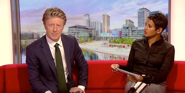 The pair seem to have a close bond on the morning show