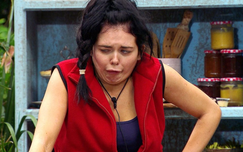  Scarlett Moffatt took on a dreaded eating trial on I'm A Celebrity 2016