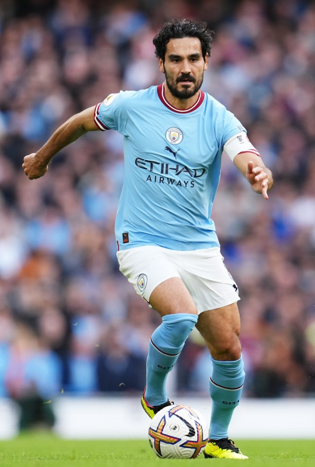 Ilkay was appointed City skipper by manager Pep Guardiola this season
