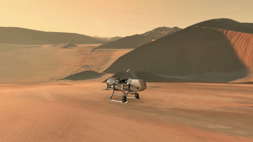 Nasa's Dragonfly drone will reach Saturn's moon Titan in 2034