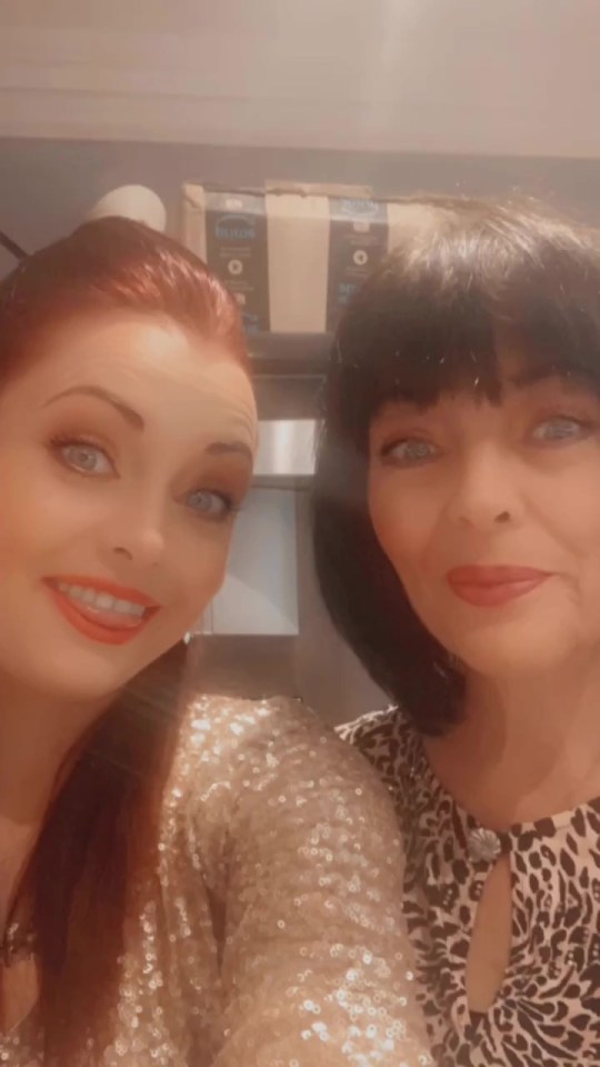 Shona more recently with her mum