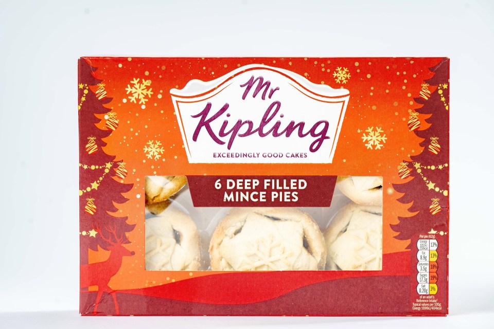 Mr Kipling's pies are 56% more expensive than the cheapest ones Rosie tried