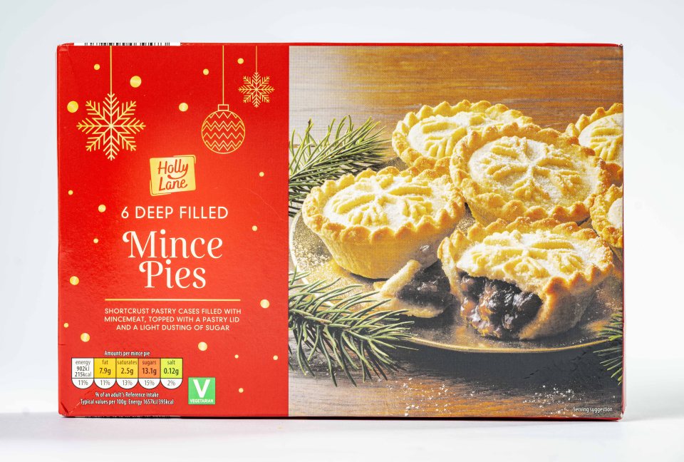 Rosie was disappointed by Aldi's mince pies