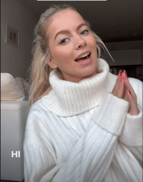Tasha gave fans a glimpse inside her home on social media