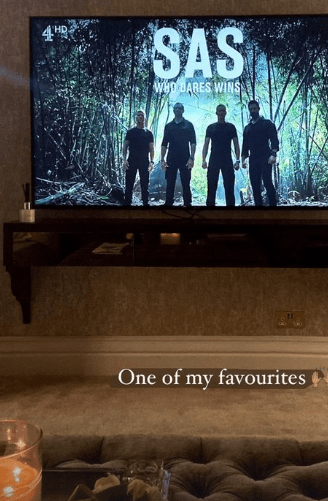 She tuned into SAS: Who Dares Wins instead of the dating show