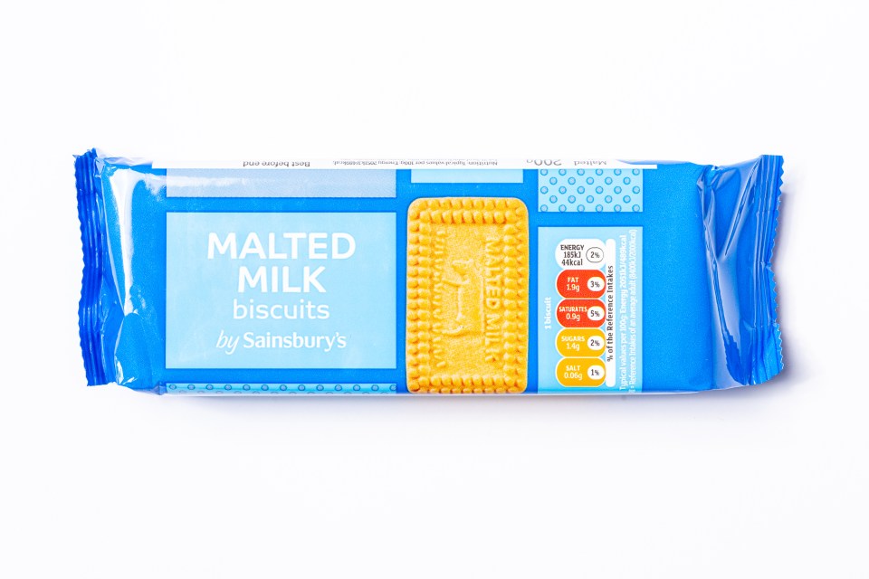 Dipping my Malted Milk took me right back to memories of my schooldays