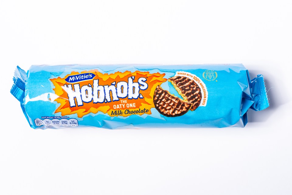 I love a Hobnob, and they're perfect for dipping into tea