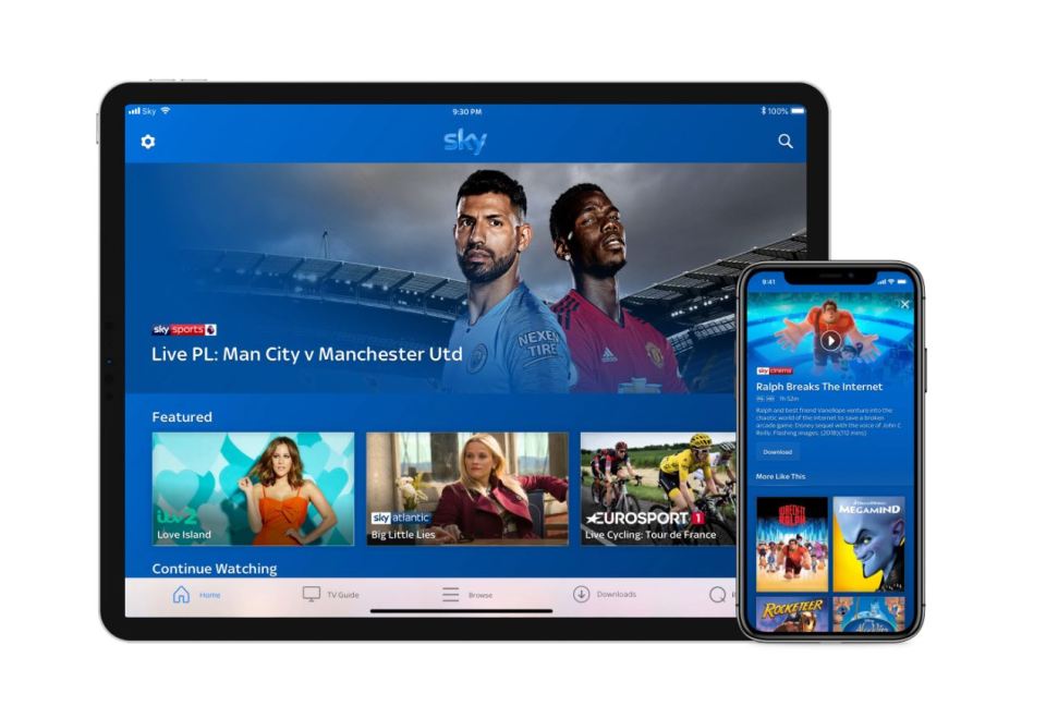 The app will also be making its way to PS4, XBox one, Series S/X consoles over the next couple of months, Sky said in a forum