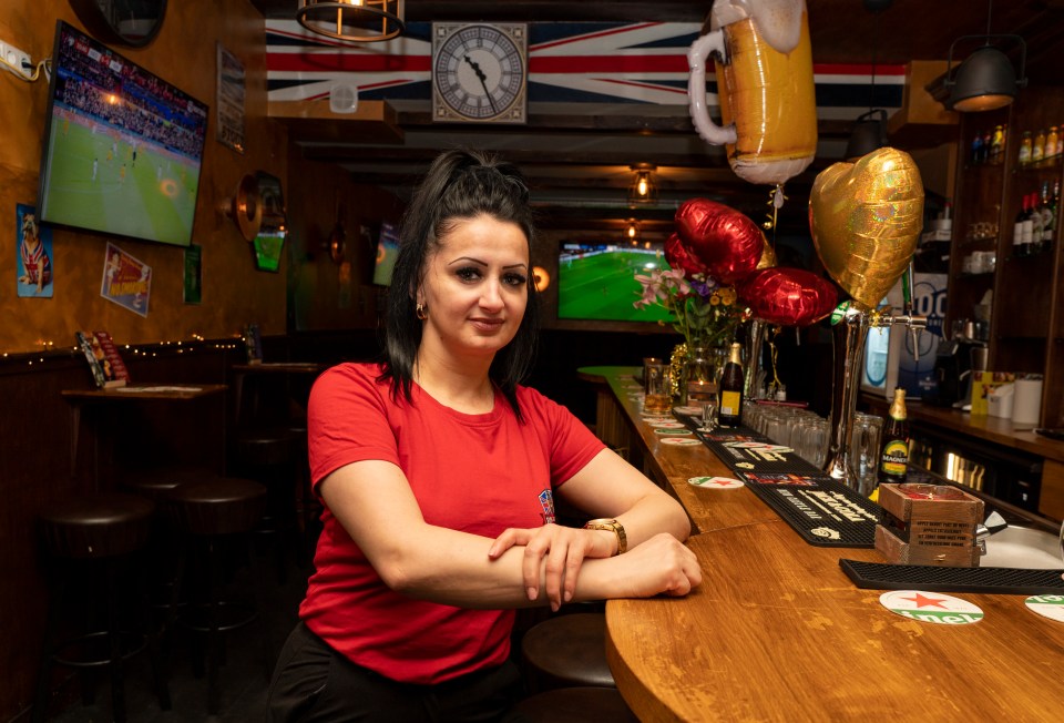 Bartender Crina Carmen is worried the city hall policy will force Brits away from the city