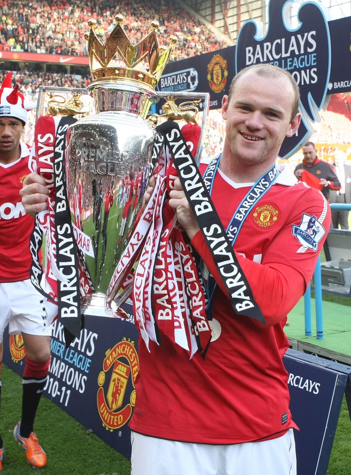 Rooney spent 13 years at Old Trafford