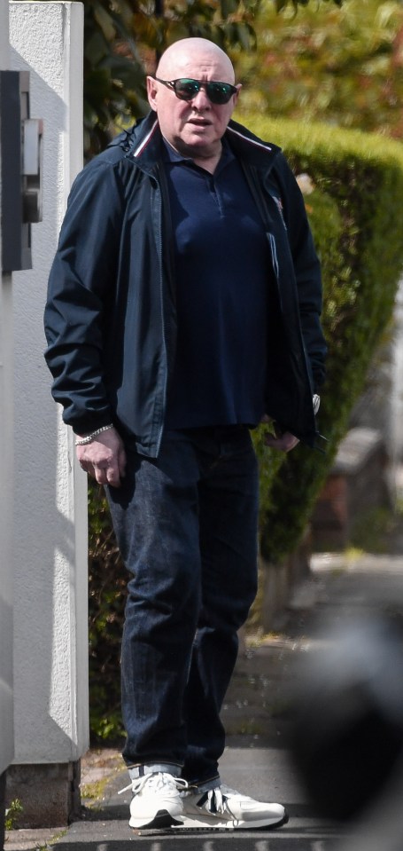 EXCLUSIVE: * Min Web Fee 50 GBP PP * MIN x3 Pics * * Min Print Fees TBA * Happy Mondays rock n roll star Shaun Ryder seen for the first time since leaving the I'm A Celebrity Get Me Out Of There, South Africa. Pictured: Shaun Ryder Ref: SPL5679522 290423 EXCLUSIVE Picture by: SplashNews.com * Min Web Fee 50 GBP PP * MIN x3 Pics * * Min Print Fees TBA * Splash News and Pictures USA: +1 310-525-5808 London: +44 (0)20 8126 1009 Berlin: +49 175 3764 166 photodesk@splashnews.com World Rights