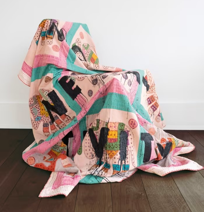 £25,000: A wall hanging by artist mates Jake and Dinos Chapman