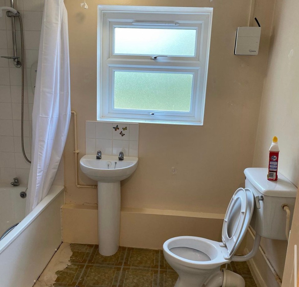 Celene explained that when she moved into her council property - it was a bit of a mess and was very run down