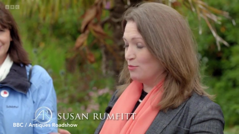Susan Rumfitt was amazed at the items presented before her