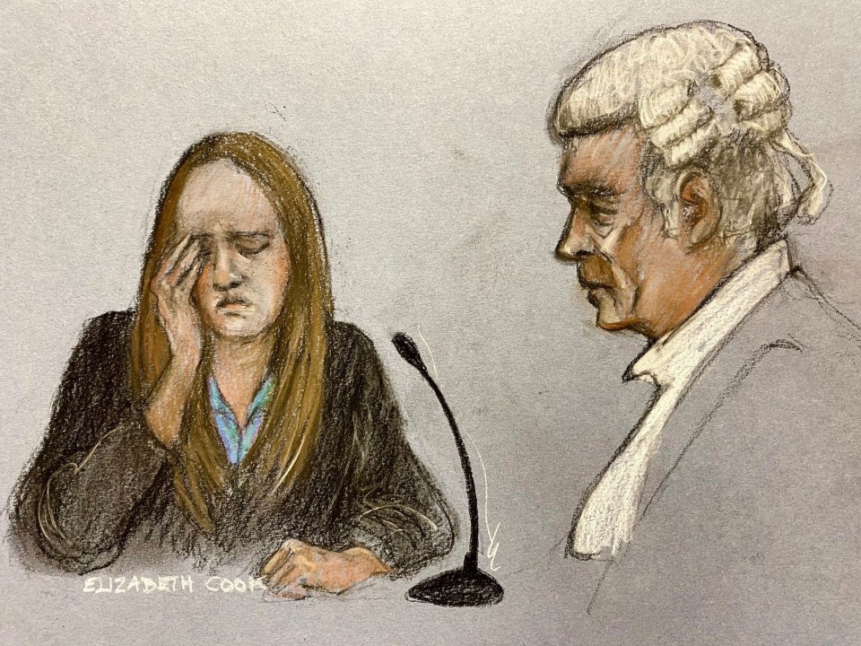 The court heard how a child died in her care when she returned to work following a holiday