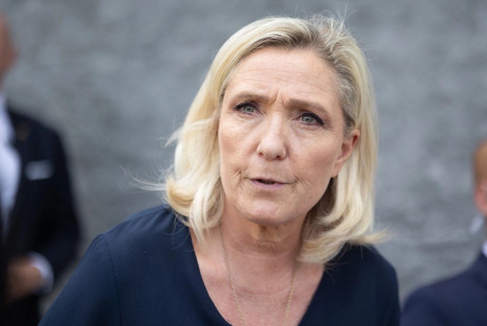 France's National Rally leader Marine Le Pen is riding a wave of support following violent protests across the nation