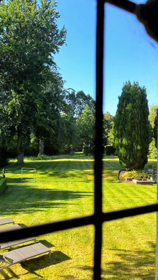 The former Love Island reality star gave her fans a glimpse of the families stunning abode