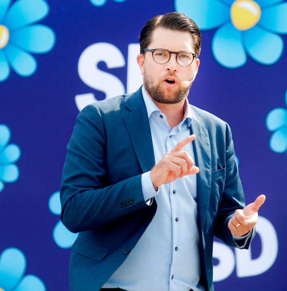 Sweden's Jimmie Akesson once called his nation’s Muslim population 'the biggest foreign threat since the Second World War'