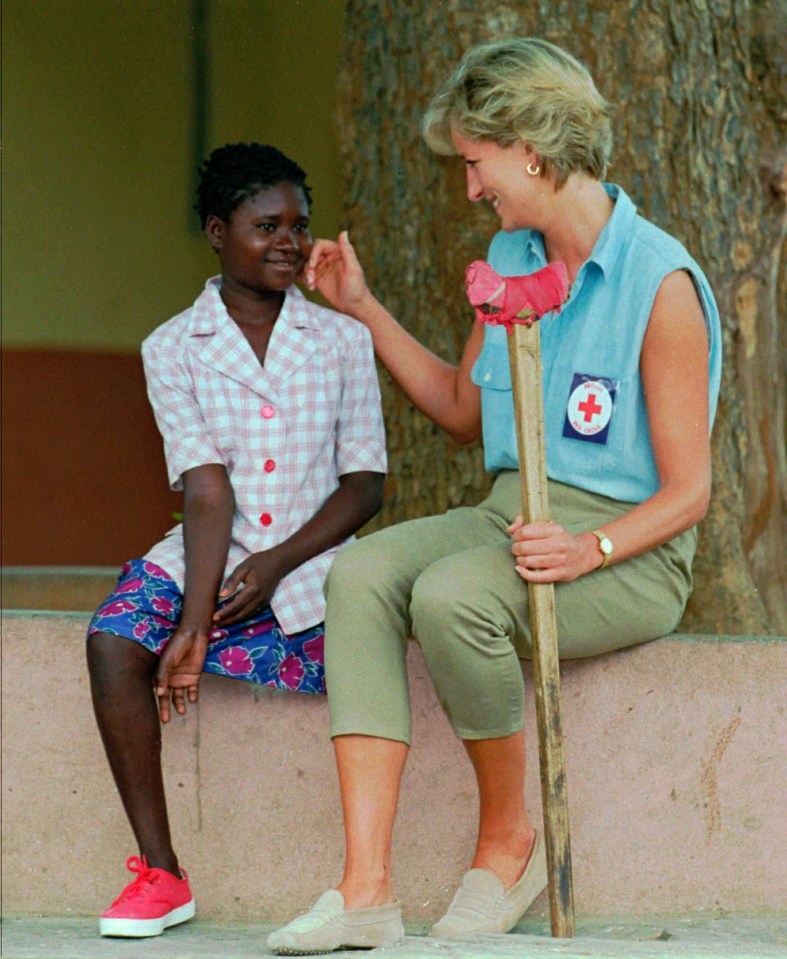 Prince Harry has previously said in he feels a profound connection to his mother on the continent