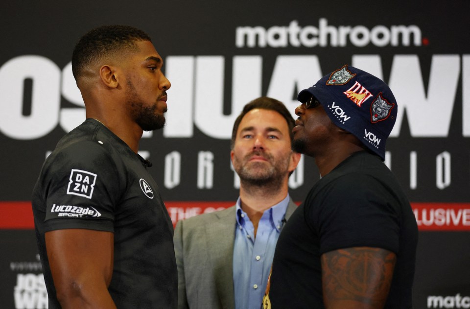 Dillian Whyte's rematch with Anthony Joshua was axed this weekend