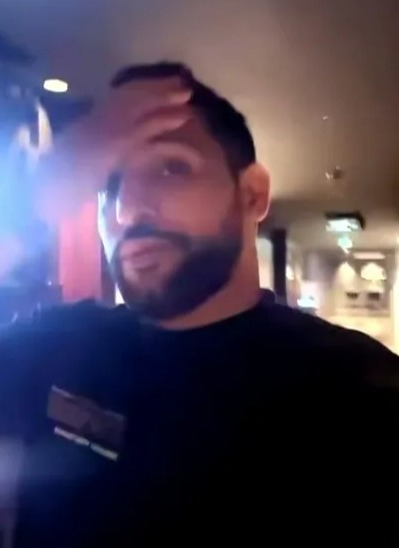 Amir Khan shared a snap of him at the cinema with his wife and 'crew' after reports he had split from his wife