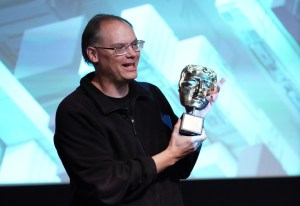 WEST HOLLYWOOD, CALIFORNIA - JUNE 12: Tim Sweeney is awarded during the BAFTA Presents Special Award to Epic Games at The London on June 12, 2019 in West Hollywood, California. (Photo by Rachel Luna/Getty Images)
