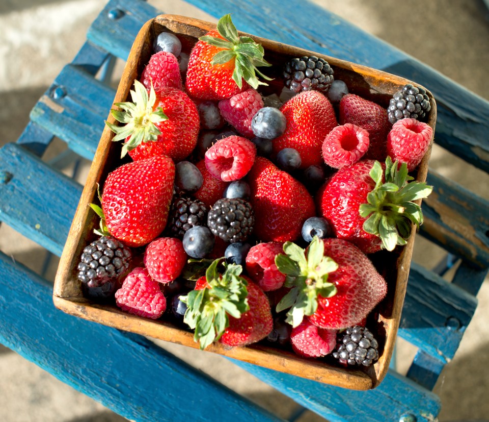 Antioxidants in berries can reduce the look of ageing