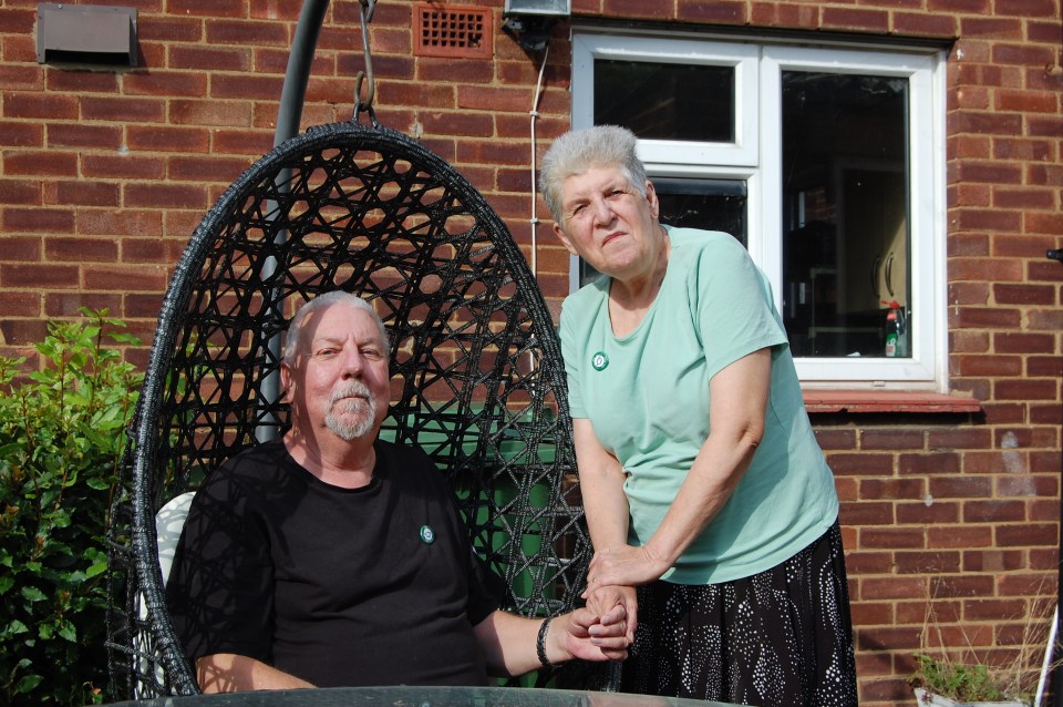 Olive Hamblin has multiple sclerosis and is 'almost blind' - but she could soon be evicted