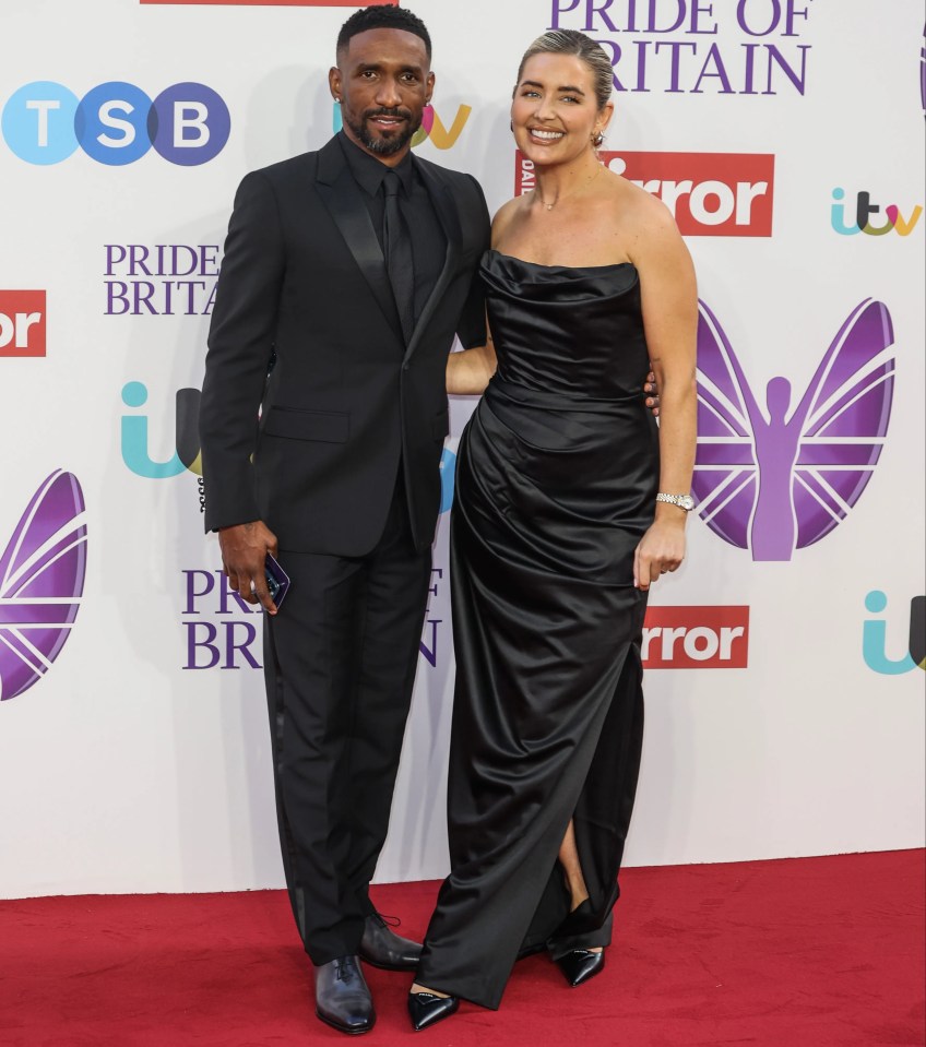 It came days after Jermain took Alisha LeMay to an awards do on October 8