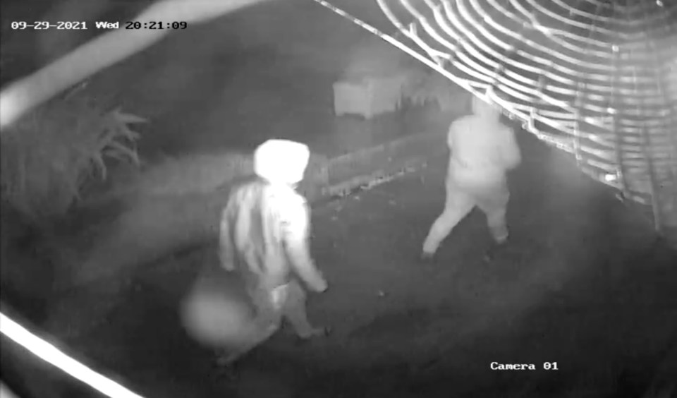 Three men have been convicted for their part in the raid