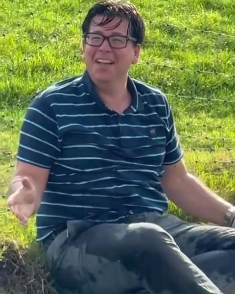 Fortunately McIntyre saw the funny side