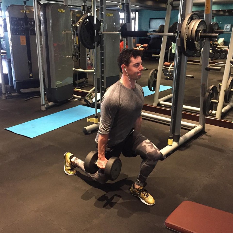 Ripped Rory has worked hard for his physique