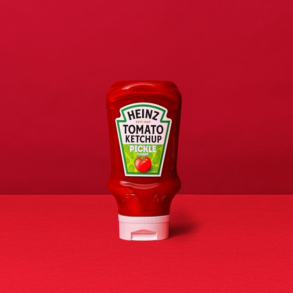 Heinz tomato ketchup pickle flavour, £3.39