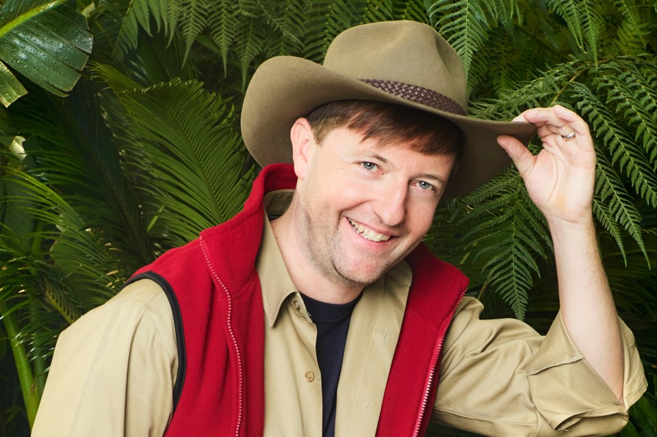  Andrew Maxwell appeared on I'm a Celebrity 2019. Credit: ITV