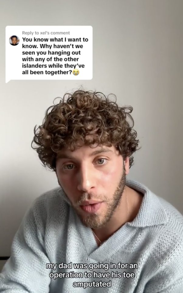 Love Island's Eyal Booker has revealed the heartbreaking reason he's not hung out with the Love Island Games cast